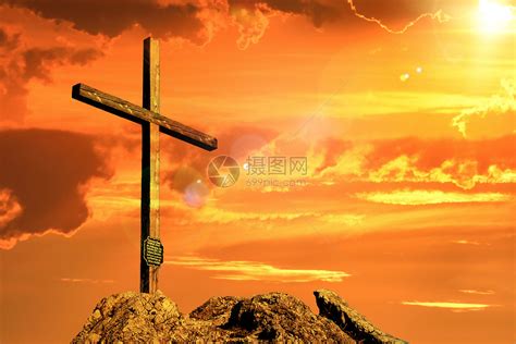 耶稣与十字架图片_基督教壁纸图片站
