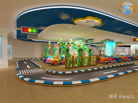 汽车交通小镇儿童模拟驾校亲子乐园在装修上怎么做到与众不同 - 知乎