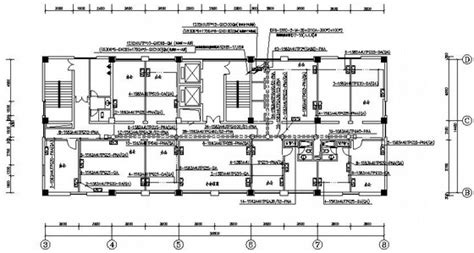十六层办公楼开放式综合布线系统图纸-弱电智能化-筑龙电气工程论坛