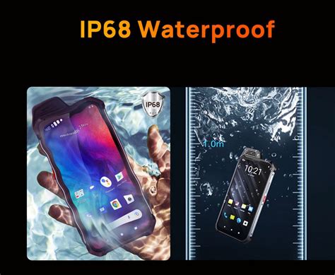 UNIWA W888 6.3 Inches 2W Big Speaker Global Version IP68 Waterproof NFC ...