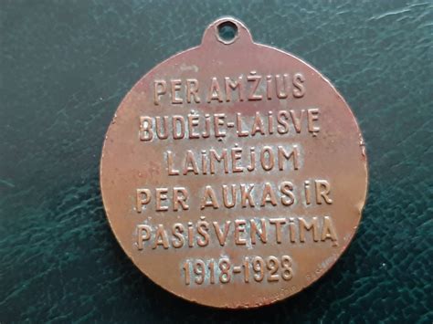 Lietuvos medaliai Laisves1918-1928m J.Zikaras... | 29274952
