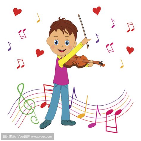 原创拉小提琴的女孩小提琴培训宣传插画免费下载_psd格式_10000×10000像素_编号452477145449632185-设图网