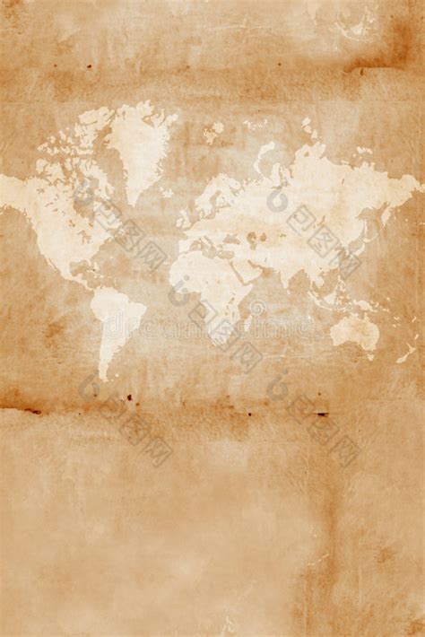复古世界地图-包图企业站