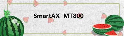 SmartAX MT800_第一生活网