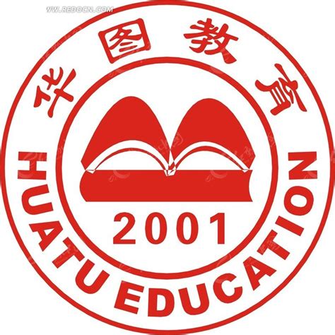 华图教育教育机构logo设计_华图教育教育机构vi设计图片素材_东道品牌创意设计