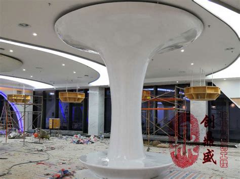 玻璃钢装饰柱子 - 深圳市创鼎盛玻璃钢装饰工程有限公司