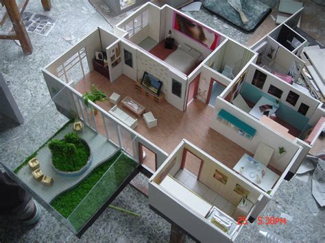 二层房屋模型 - 能工巧匠 数码之家