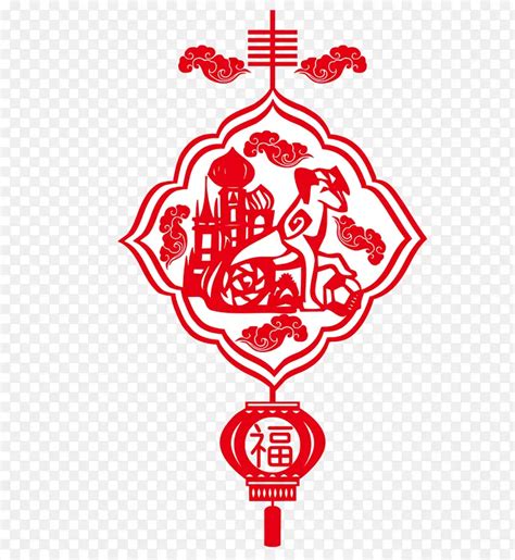 喜庆元素春节元素吉祥平安阖家欢乐窗贴PNG图片素材下载_图片编号yommxkmn-免抠素材网