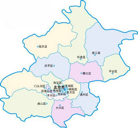 北京城市地图_柒月cn-站酷ZCOOL