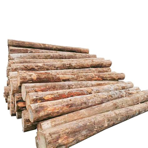 建筑模板 新西兰辐射松原木加工 铁杉木方古建圆柱工程木方批发