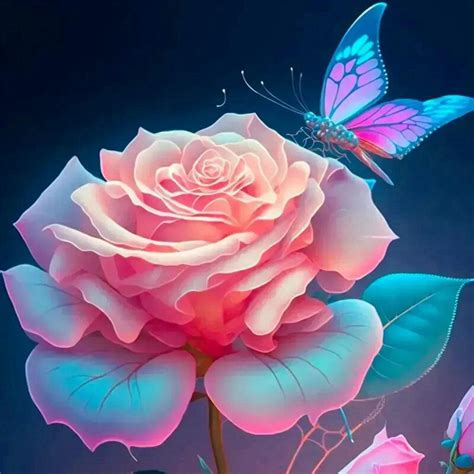 玫瑰花头像图片