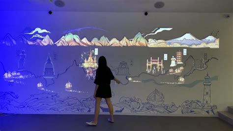 全息墙面互动投影——全新的互动体验 - 广州凡卓智能科技有限公司
