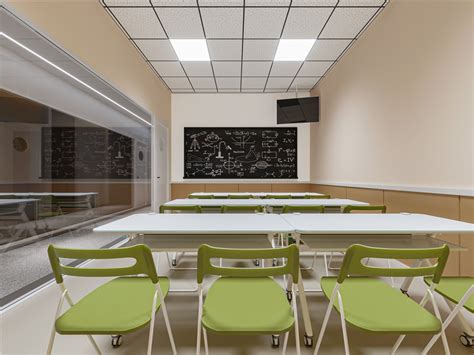 易学教育培训机构室内空间设计|空间|家装设计|xiexueming - 原创作品 - 站酷 (ZCOOL)