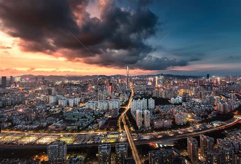 深圳城市建筑风光高清图片下载-正版图片500646599-摄图网