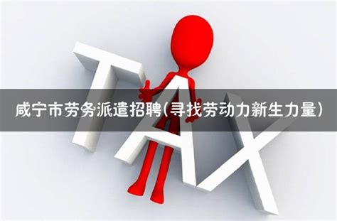 咸宁市劳务派遣招聘(寻找劳动力新生力量) - 灵活用工代发工资平台