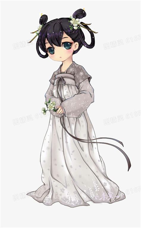 汉服头像甜美女生动漫版