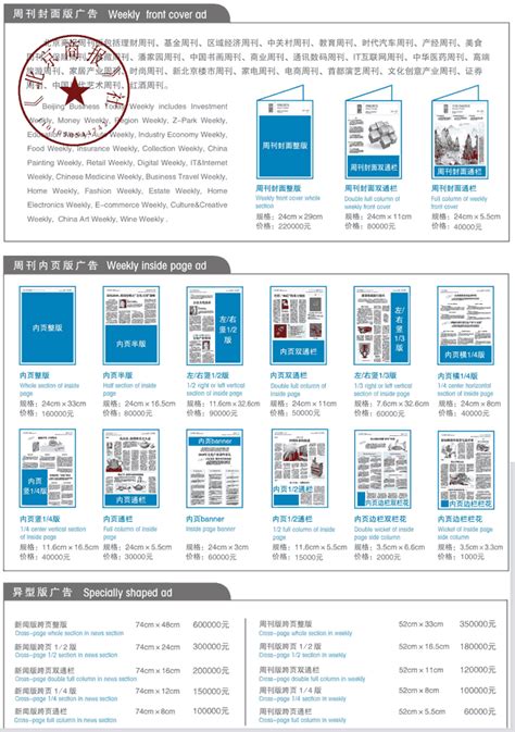 北京商报广告|广告刊例价格|广告收费标准|广告部电话-广告经营中心