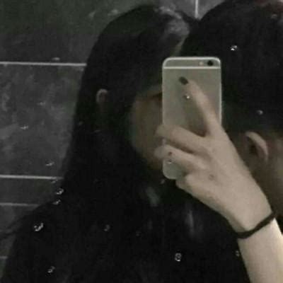 情侣头像黑色系非主流