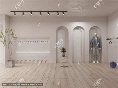 3D模型-现代男装店直播间模型-M0003003734-炫云云模型网