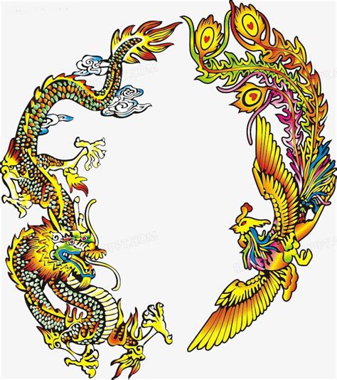 龙凤图案图片