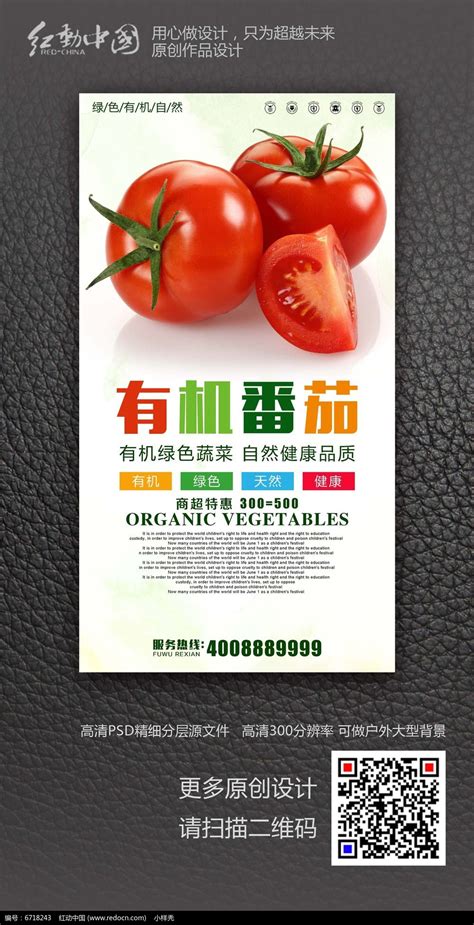西红柿美食主题创意视觉海报设计韩国素材 – 设计小咖
