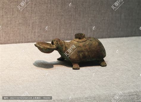 龟形铜水注,文物考古,文化艺术,摄影,汇图网www.huitu.com