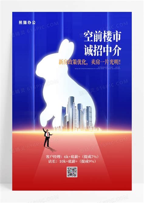 公司企业人才招聘海报设计图片下载_红动中国