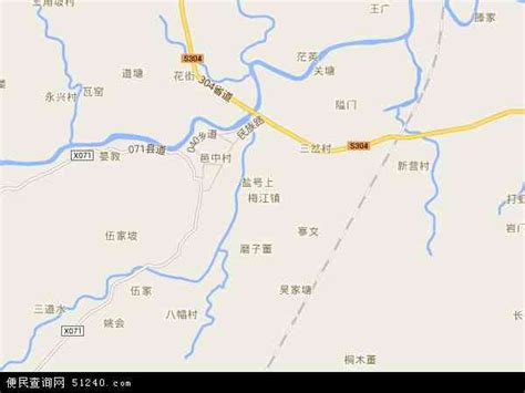 梅江镇地图 - 梅江镇卫星地图 - 梅江镇高清航拍地图
