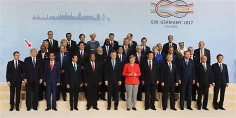 美国总统特朗普靠边站 G20合影背后大有玄机_手机新浪网