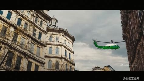 《伦敦陷落》直升机追逐战 VFX特效合成欣赏_影视工业网-幕后英雄APP
