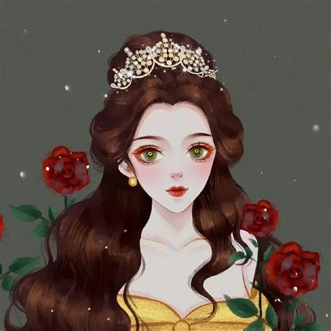 迪士尼女生头像温柔