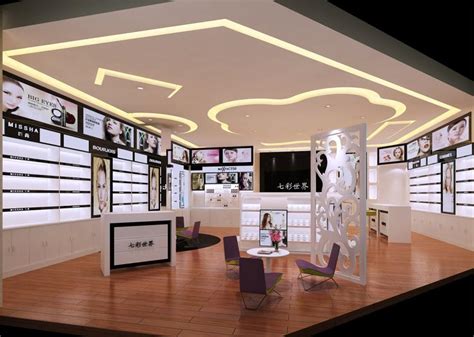 上海化妆品店设计丨卓皙效果图|空间|展示设计 |熙彩设计 - 原创作品 - 站酷 (ZCOOL)