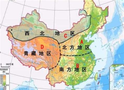 西北地图图片