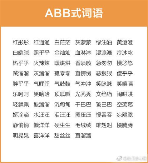 成语词语汇总：AABC、ABCC、AABB、ABAB、ABAC、AAB、ABB七种形式|词语|成语|口才_新浪新闻