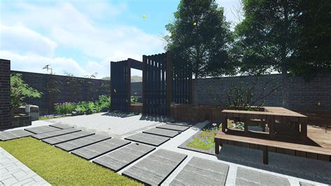 《南山小筑》————庭院改造设计|空间|景观设计|似水深情 - 原创作品 - 站酷 (ZCOOL)