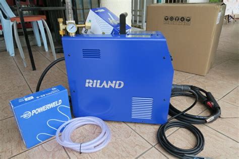 Riland MIG 40-220A Inverter Welding Machine c/w CO2 Gas Set – MY Power ...