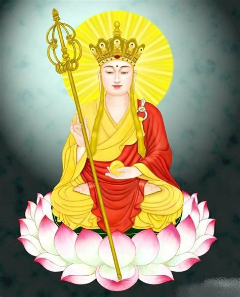 精美的地藏王菩萨像(多张)图片