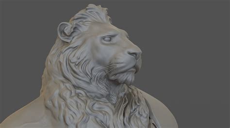 狮子3D模型图雕塑图，玉石雕狮子生产3D图，STL格式|三维|人物/生物|微信1450119795 - 原创作品 - 站酷 (ZCOOL)