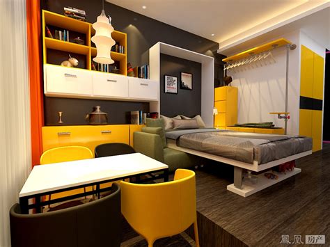 879平米青年公寓改造装修设计 | 凤凰公寓-酒店公寓装修-尚泰装饰设计