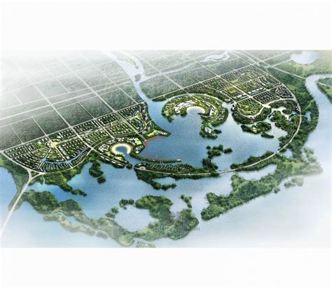 胶州规划3dmax 模型下载-光辉城市