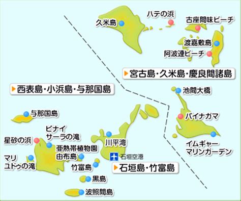 冲绳岛地图图片