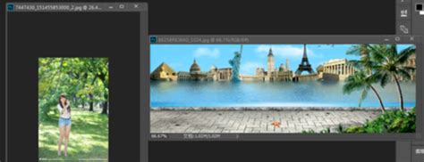 怎么用ps拼接图片,ps拼接图片_大山谷图库