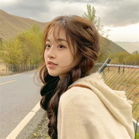 温柔森系头像女生