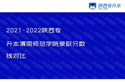 2021-2022陕西专升本渭南师范学院录取分数线（附：2023渭南师范学院专升本招生专业目录） – 陕西专升本网