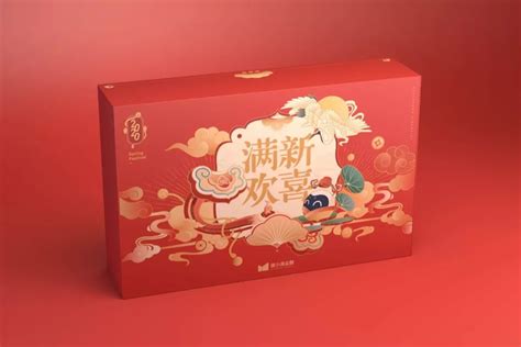 国潮礼盒食品包装|Graphic Design|Packaging|朝鹿文化传媒_Original作品-站酷ZCOOL