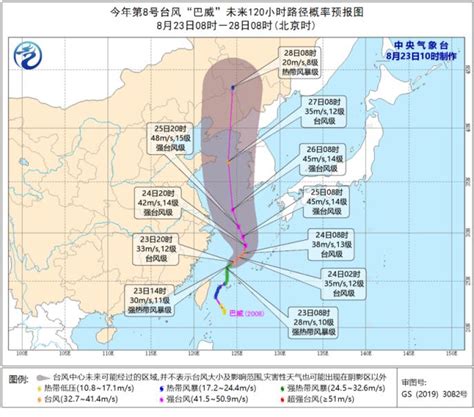 台风巴威登陆朝鲜 影响中国东北！2020台风最新消息 第8号台风巴威实时路径图发布！_滚动_中国小康网