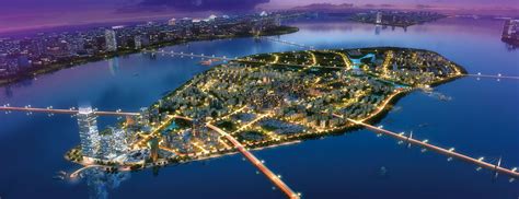 案例:温州国际未来科技岛 - 产业新城/城市新区 - 励智品牌