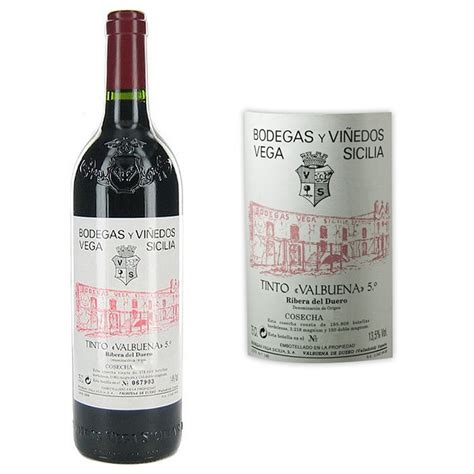 维加西西里亚酒庄 维加西西里亚瓦布伦纳5 DO添普兰尼洛干红葡萄酒年份价格表_口碑_商家_报价 - 酒一搜