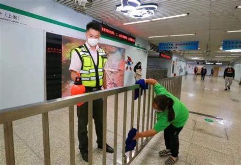 上海两个地铁站已调整至一级响应防疫消毒要求 保障进博会_手机新浪网