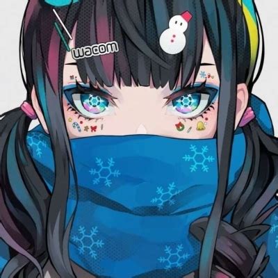 女生彩色头像非主流